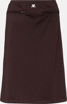 Courrèges Courrèges Gonna midi Interlock Tracksuit