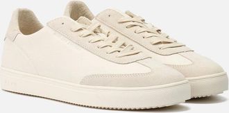 Clae Mens Clae Deane Leather Mens Triple Off White Trainers - Size: 10
