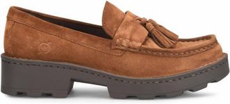 Born Womens Capri Loafers In Rust