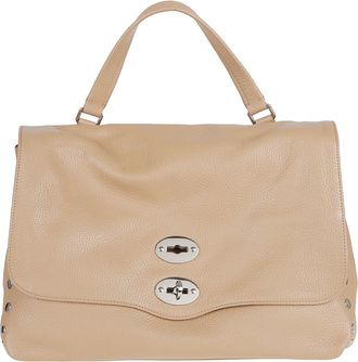 Zanellato Postina M Black Calfskin Shoulder Bag