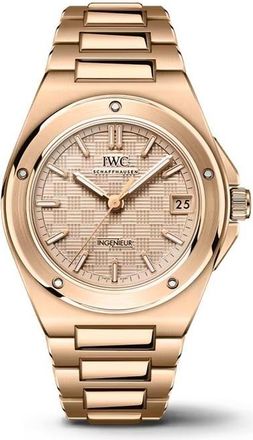 IWC Ingenieur Automatic Gold Dial Mens Watch IW324903