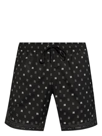 Amiri MA Paisley swim shorts - Black