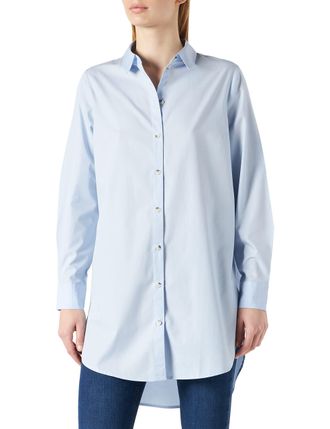 Pieces Womens PCNOMA LS Long Shirt NOOS BC Blouse, Kentucky Blue, L