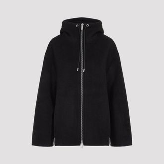 STUDIO NICHOLSON Giacca con cappuccio con zip integrale Studio Nicholson Etna