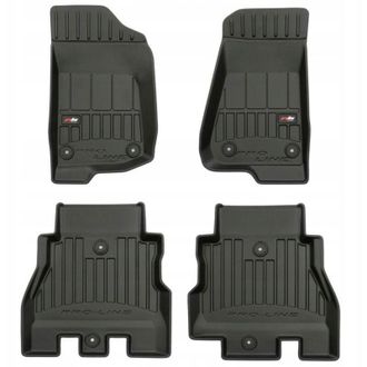 OEM Alfombras De Goma Jeep Wrangler Jl Desde 2017 - Canaleta 3d