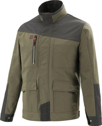 Lafont Chaqueta Tool Kaki / Gris Carb&oacute;n Xl