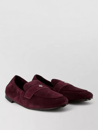 Tory Burch leather ballet style loafers rubber sole