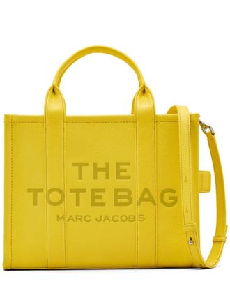 Marc Jacobs Medium leren shopper - Geel