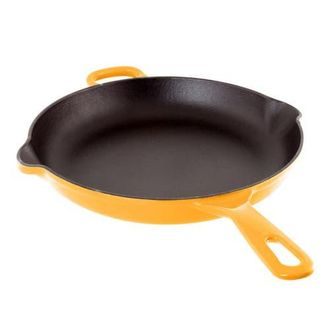 Chantal 10 inch Round Cast Iron Skillet in Marigold at Nordstrom