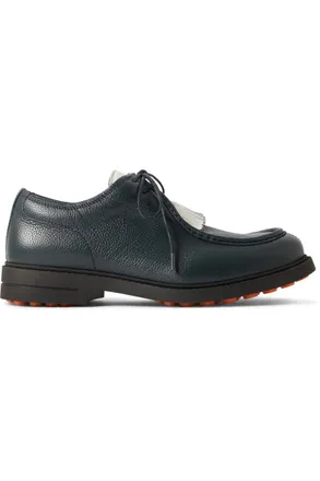 Mr P. Golf Fringed Full-Grain Leather Shoes