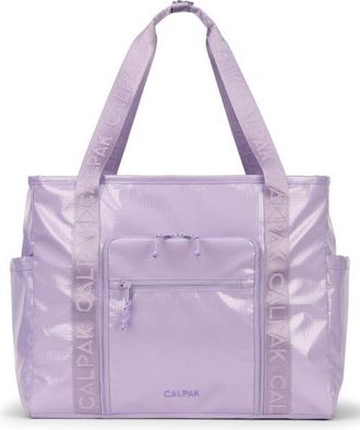 Calpak Terra 35L Water Resistant Zip Tote in Amethyst at Nordstrom