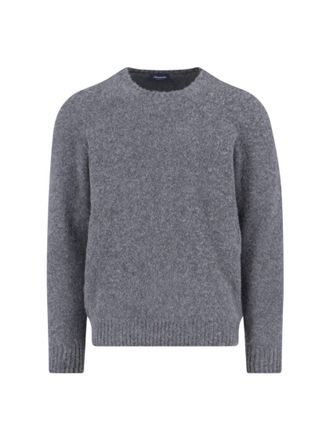 Drumohr Cashmere Sweater, Grey, Crew Neck