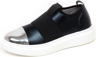 Fessura Vintage Slip-On Shoe Edge ONE - Dames - Sneakers - Zwart - 37 EU - Schoenen