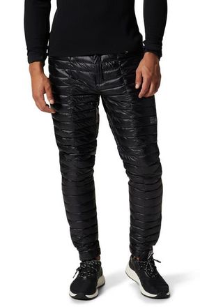 Mountain Hardwear Ghost Whisperer Packable 800-Fill-Power Down Pants in Black at Nordstrom, Size Xx-Large X Regular