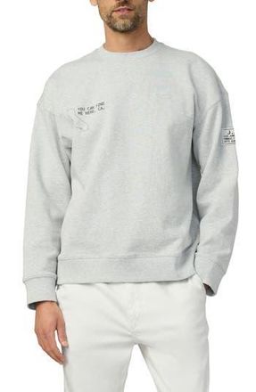 Joe's Relaxed Crewneck Graphic Sweatshirt in Light Heather Grey at Nordstrom Rack, Size Xx-Large
