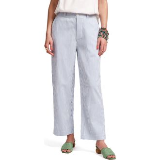 Frances Valentine Coleman Pant Stripe in Light Blue/white at Nordstrom, Size 6