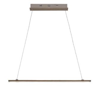 Lucande L&aacute;mpara de techo de Metal Gris