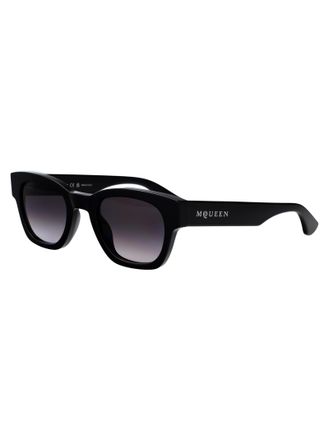 Alexander McQueen AM0530S Injected Acetate Sunglasses - Black
