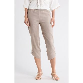 Patrizia Luca Pull-On Capri Pants in Taupe at Nordstrom Rack, Size X-Small