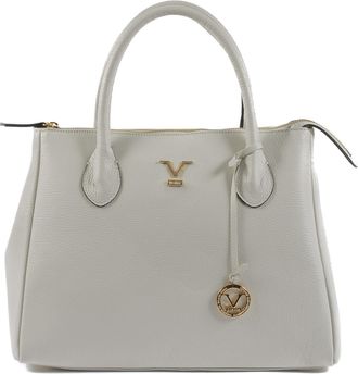 19V69 Womens Ladies 19V69 Handbag - Grey Leather - One Size