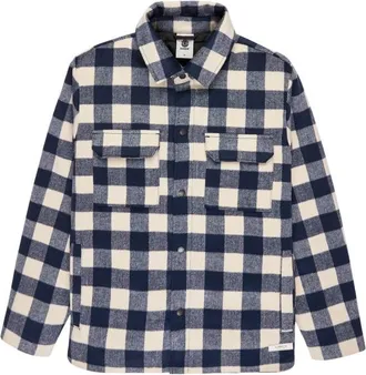Element Lodge Check Freizeitjacke f&uuml;r Herren | grau