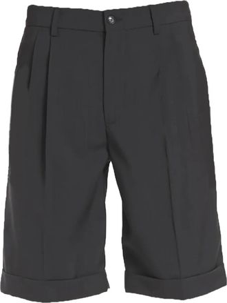 Barena Shorts sartoriali con pieghe - Blu