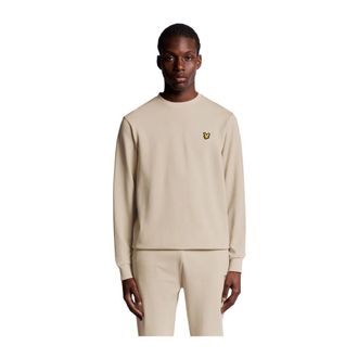Lyle & Scott Heren, Sweatshirts & Hoodies, Beige, Maat: M Fleece