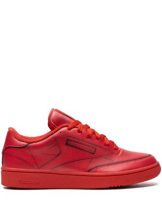 Reebok high tops femme rouge on sale