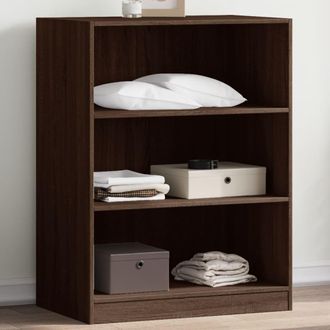 vidaXL Armario De Madera De Ingenier&iacute;a Marr&oacute;n Roble 77x48x102 Cm Vidaxl Marr&oacute;n