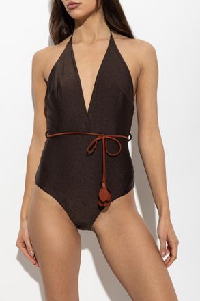 Zimmermann One-piece Swimsuit, Womens, Brown