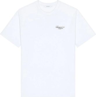 Givenchy Regular Fit T-Shirt - Heren - T-shirts - Wit - L - Tops