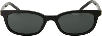 Saint Laurent Accessoires, Dames, Zwart, ONE Size, M160 Zonnebrillen