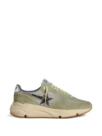 Golden Goose Silk And Nylon Graphic Detail Sneakers