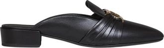 Ferragamo Heeled Mules - Dames - Muiltjes - Zwart - 38 1/2 EU - Schoenen