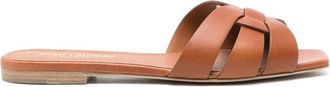 Saint Laurent Tribute Flat Sandals