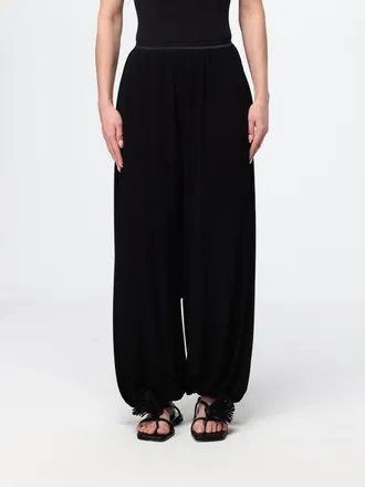 Emporio Armani Pantaloni a gamba larga in jersey