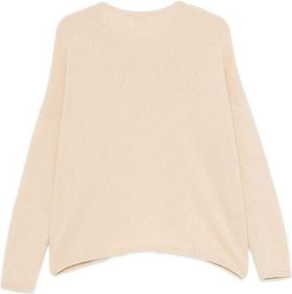 Apuntob Fine-Knit Cashmere Sweater - Beige