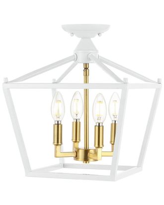 Jonathan Y Designs Jonathan Y Plains Semi Flush Mount