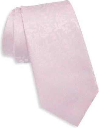 Calvin Klein Benedict Floral Tie in Pink at Nordstrom Rack
