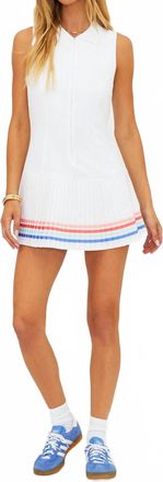 Beach Riot Bria Bright Horizon Dress In White