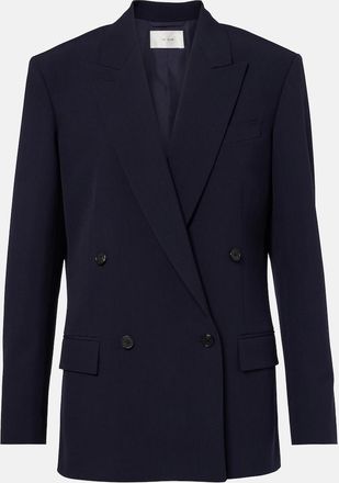 The Row Paden double-breasted virgin wool blazer