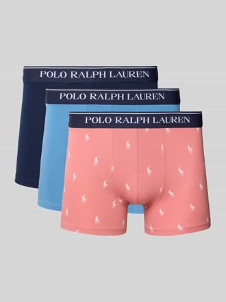 Ralph Lauren Trunks mit elastischem Logo-Bund im 3er-Pack in Rosa, Gr&ouml;&szlig;e M