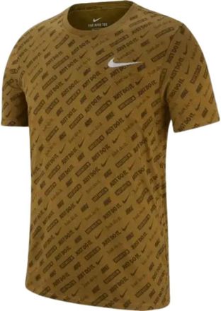 Nike Dri-FIT T-shirt met overkoepelend logo heren (Kaki Groen)