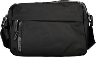 Mandarina Duck Zwarte Nylon Hunter Tas met Zakken - Dames - Schoudertassen - Zwart - ONE Size - Nylon - Tassen
