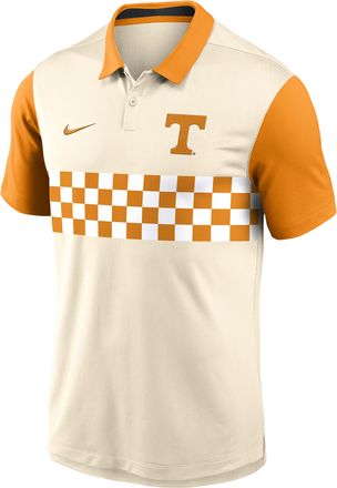 Nike Tennessee Vapor Primary Logo Nike Mens Dri-FIT College Polo in Brown | 00HT0HPDUTN-B3F