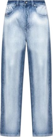 Diesel 2001 D-Macro-Fsi 2 Jeans - Heren - Regular Fit Jeans - Blauw - W31 L32 - Katoen - Jeans