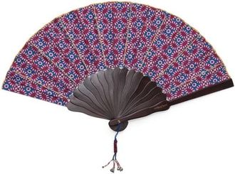 Maliparmi Accessories, female, Blue, Size: ONE SIZE Nomad Sunset Fan