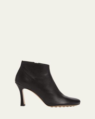 Bottega Veneta 90mm Lagoon Nappa Leather Booties
