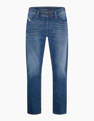 Diesel Mens Five Pocket Design Straight Leg Jeans - Blue - Size: 29/32