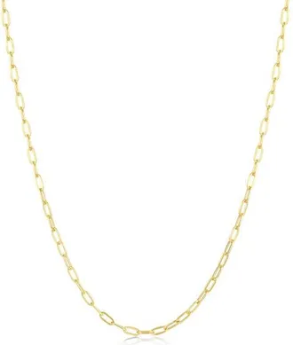 Lafonn Charlie Small Chain Necklace in Gold at Nordstrom, Size 20